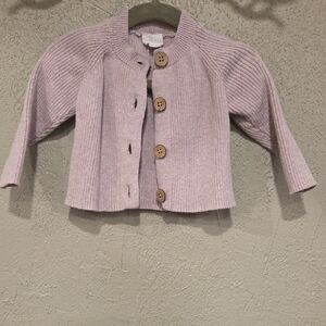 Jamie Kay Lilac Ribbed Kids Sweater